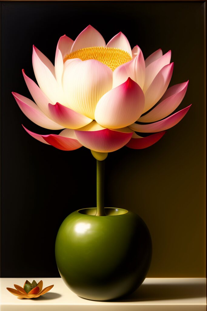 lotus flowers wrapped in plastic painted by velazq Personal growth