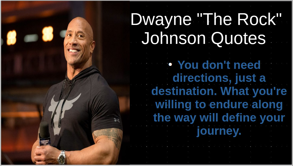TheRock 1 1 Rock-Solid Motivation: Top 9 Quotes by Dwayne Johnson