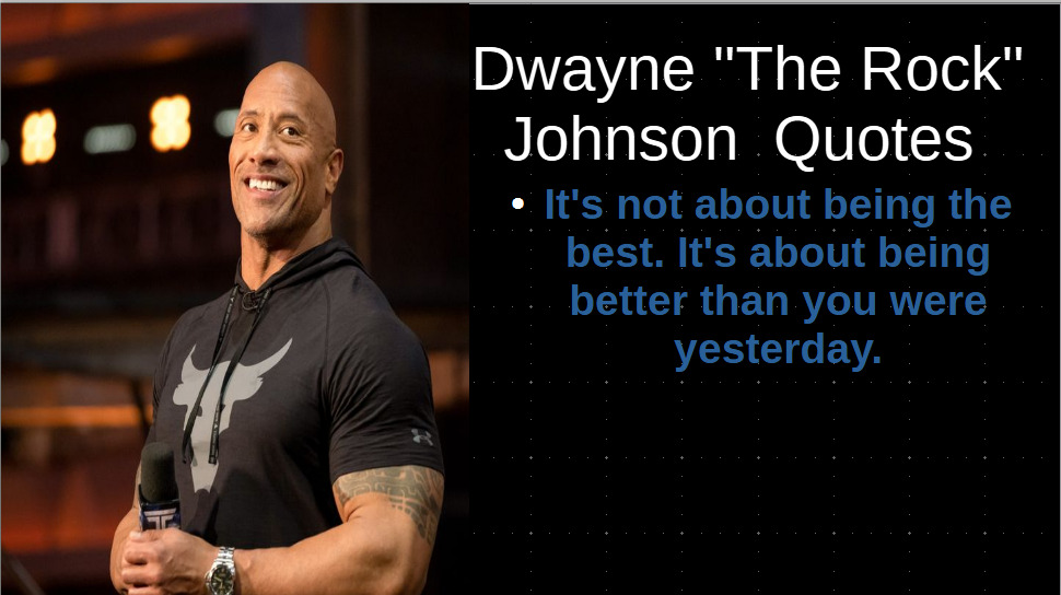 TheRock3 Rock-Solid Motivation: Top 9 Quotes by Dwayne Johnson