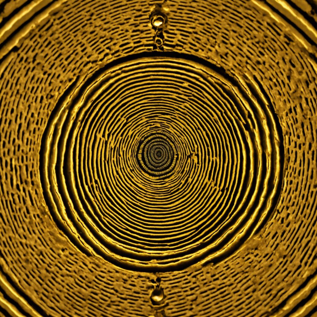 a texture with optical illusion image with a hole World Hypnotism Day 4 january